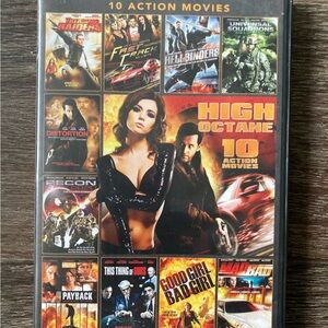 10 High Octane Movies DVD